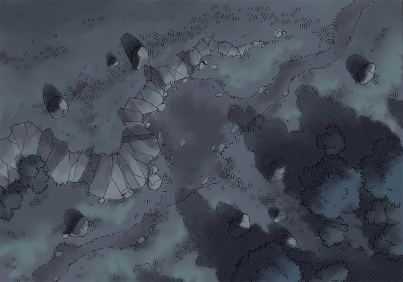 Halfway Camp Night Battle Map Preview