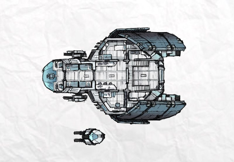 Hound-class Spaceship Map