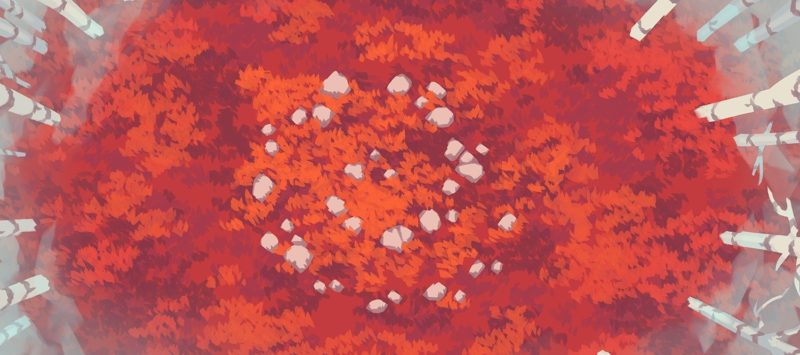 Wicked Woods battle map, banner