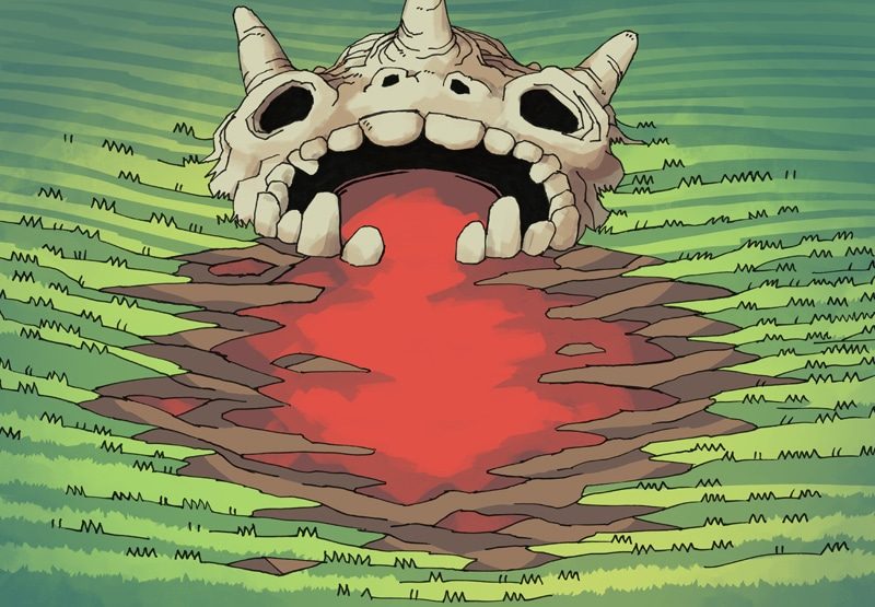Skull Cave Battle Map, color