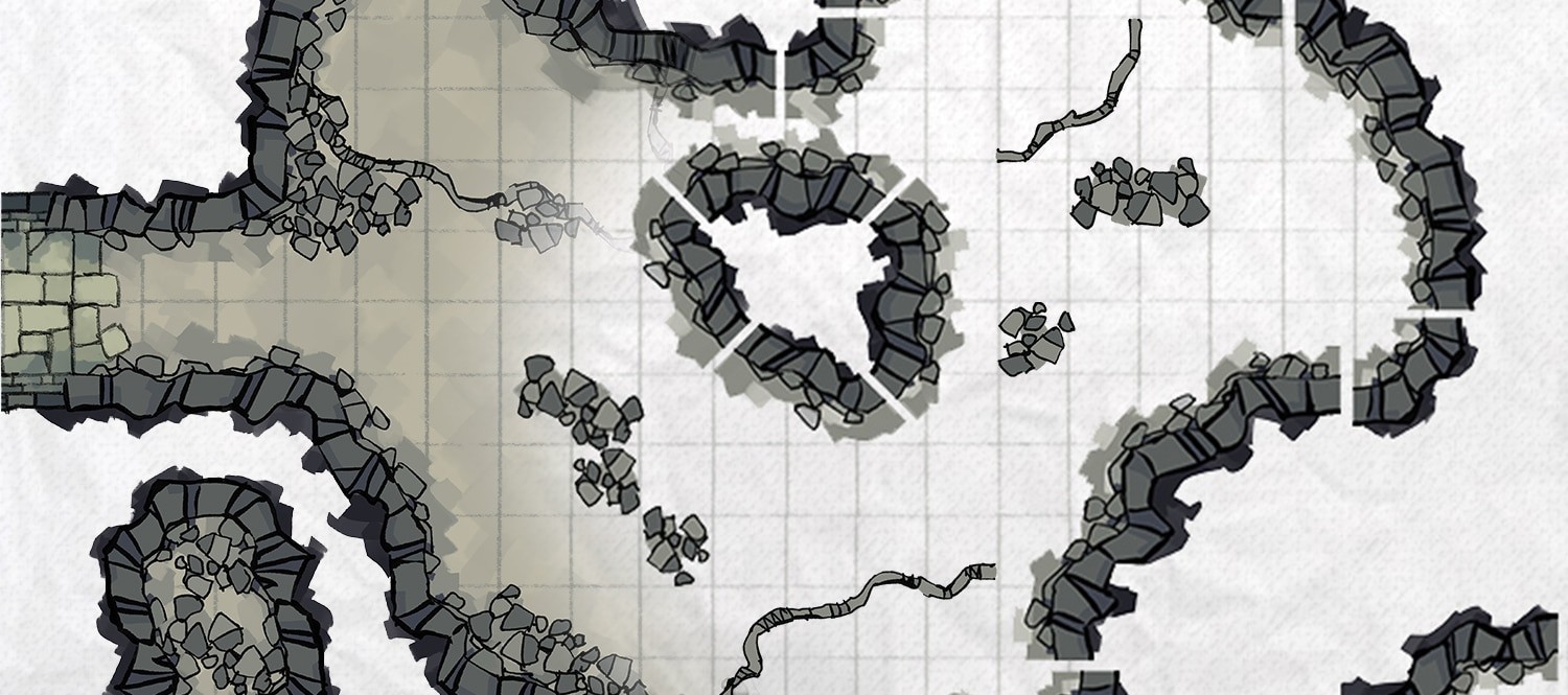 Ripples Salvataggio Verticale Cave Map Dnd Fedelmente Annotare Gregge   Cave Room Builder Demonstration Cavern Banner 