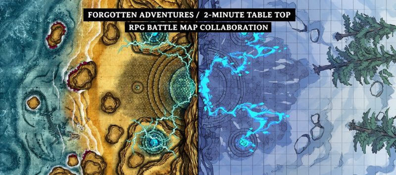 Battle Map: Volatile Portal map collaboration banner
