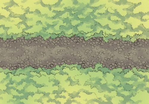 Cobblestone Highway battle map, no grid