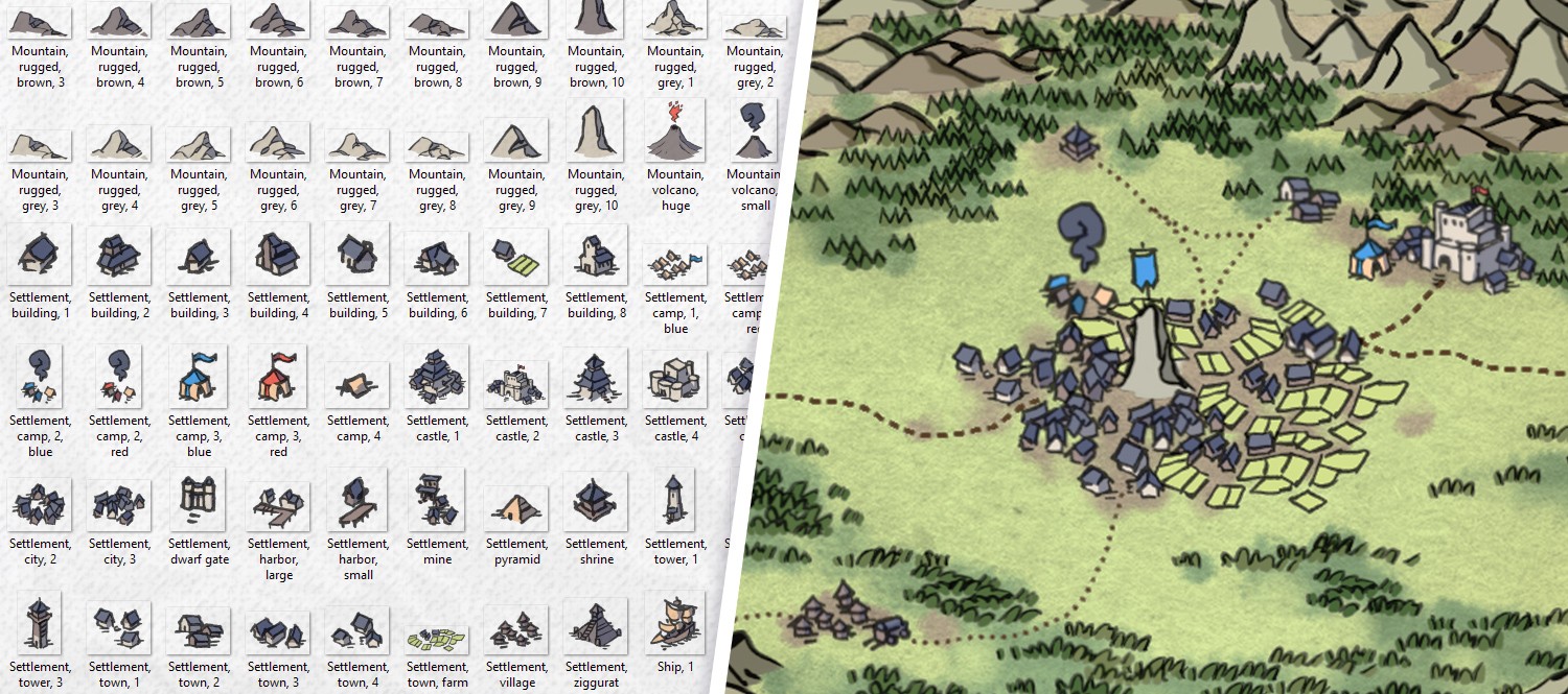 Wonderdraft Map Icons Banner 