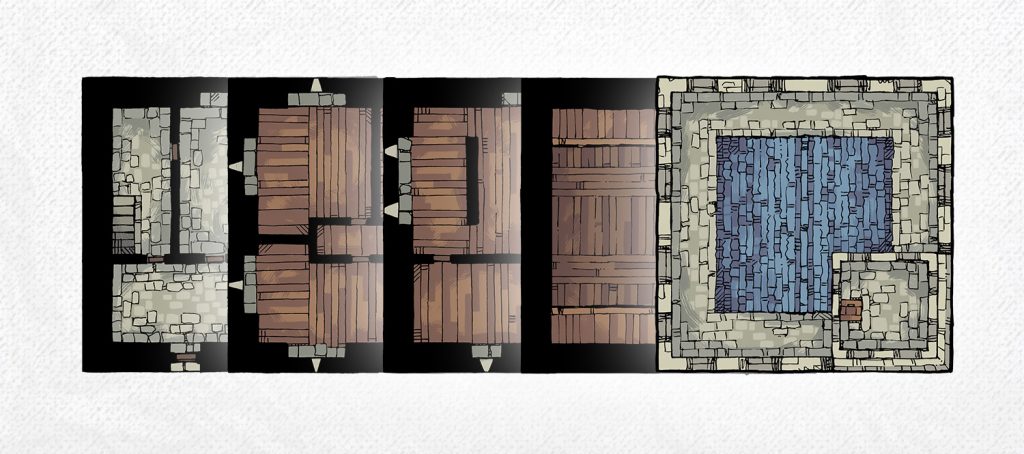 Square Keep Battle Map, banner preivew