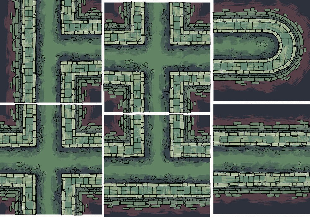 Dnd Sewer Battle Map MadeleineBrice