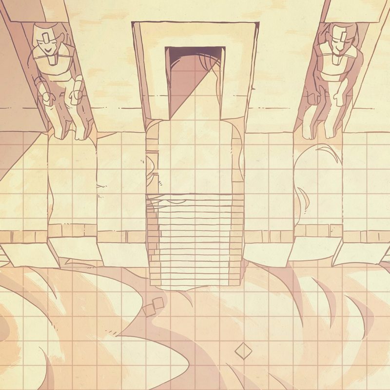 Desert Temple Battle Map, Instagram
