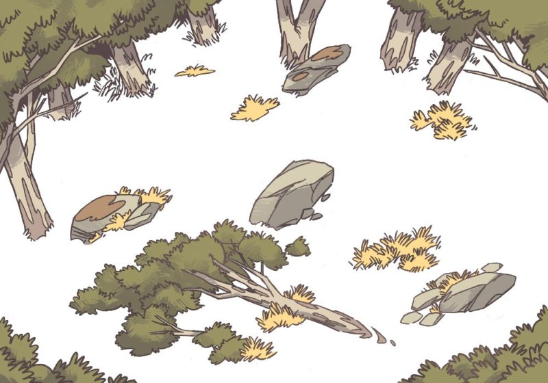 Australian Billabong RPG Battle Map, Assets 2
