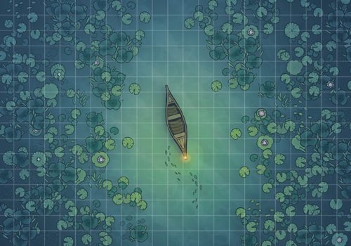 Jungle River Crossing Battle Map - Main Image