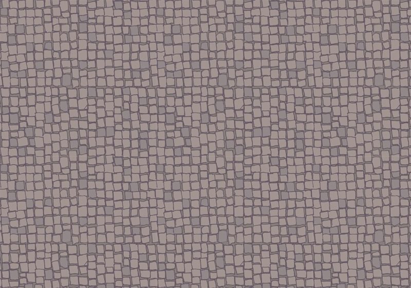 City Street Tiles - Cobblestone Texture, Brown