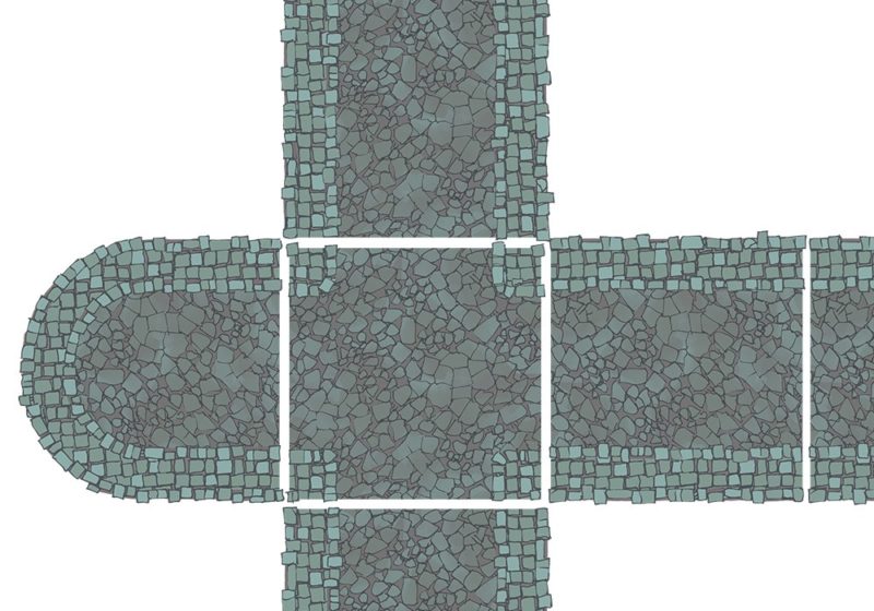 City Street Tiles - Dark