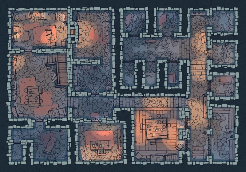 Dungeon Jail (22x16) Cold, Dark