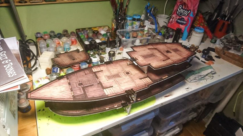 Karl Galleon Sailing Ship Battle Map 3