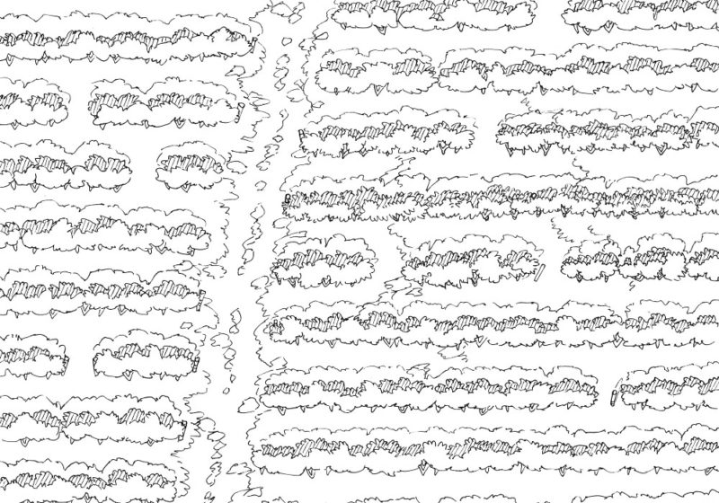 Vineyard (23x16) Line Art