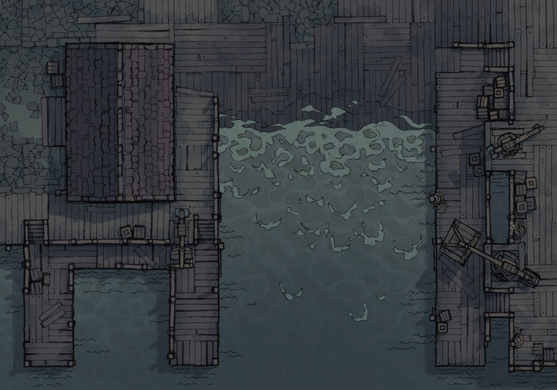 Shipyard (23x16) Grimdark, Night