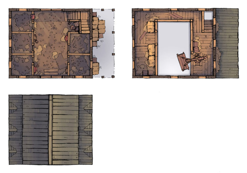 Simple Stable - Base Map, Day