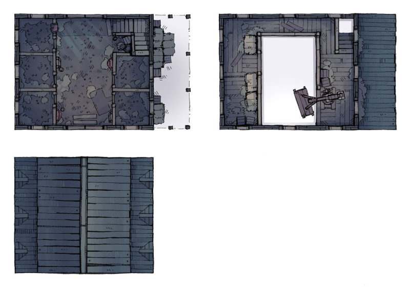 Simple Stable - Base Map, Night