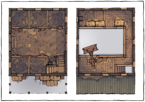 Simple Stable Battle Map - Cover Image