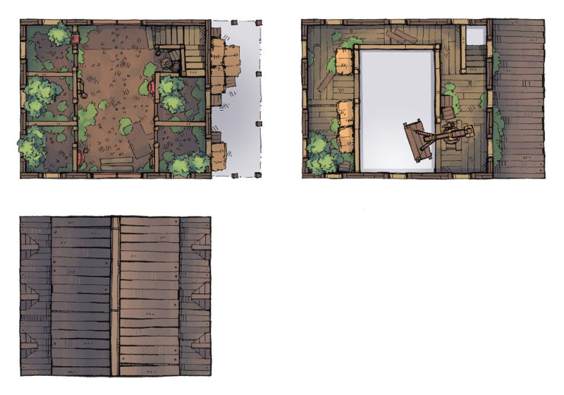 Simple Stable - Overgrown, Day