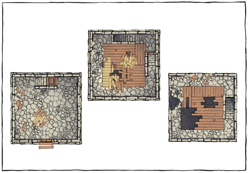 Basic Building Assets - Tower Ruin