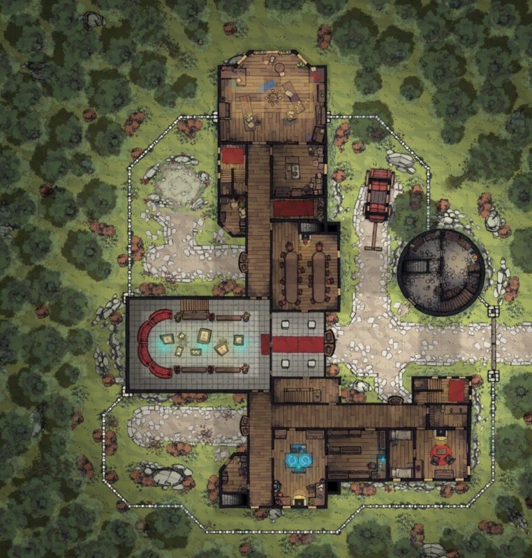 Margaster Mansion - Floor 1