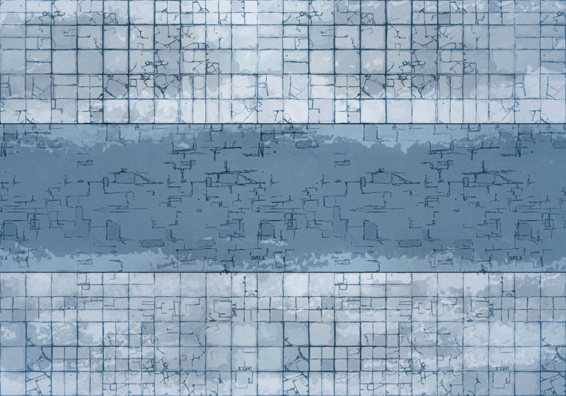 Asphalt Road - Frosted - Day - 22x16