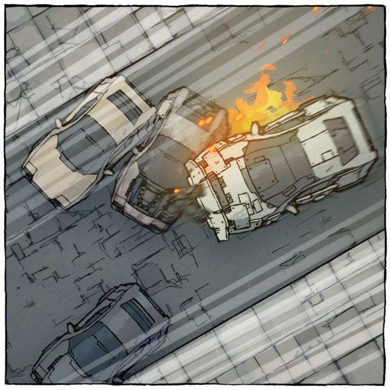 HOLLOW Drivers Cyberpunk Gang Module - Square preview