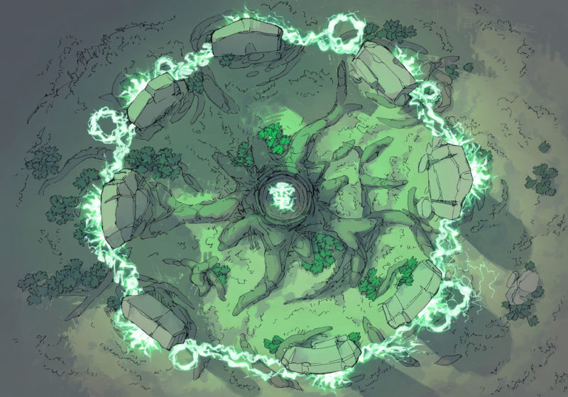 Woodland Nexus - Electrified - Day - 22x16