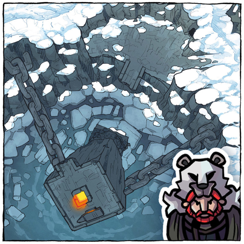 Frozen Forge battle map - Square preview 2