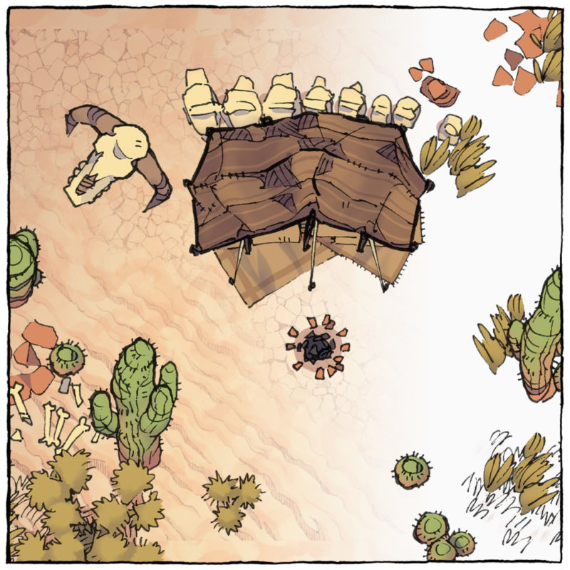 Desert Map Assets - Square preview