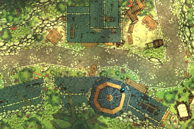 Kingsluger - Abandoned Town Day (24x16)