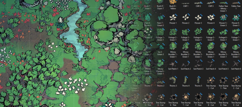 Forest Floor Map Assets - Banner