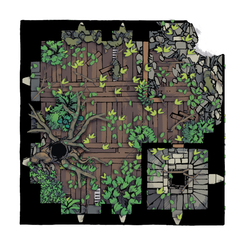 Verdantguard Keep, Floor 4 (12x12)