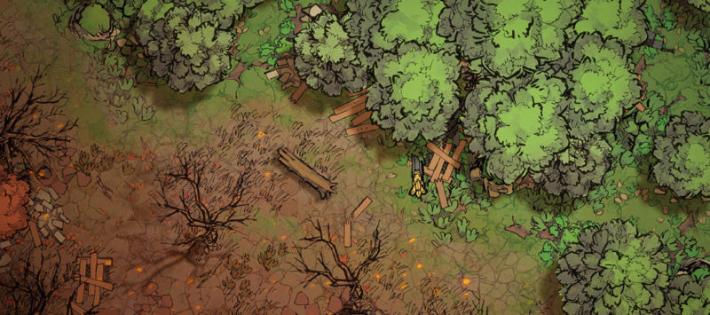 Forest Treetop Map Assets - Banner preview