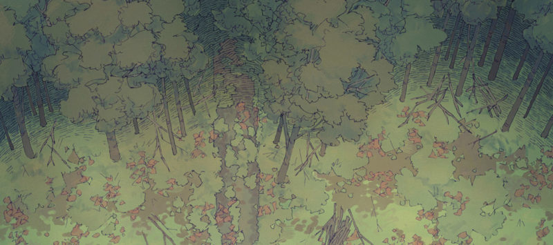 Edge of the Woods battle map - Banner 1