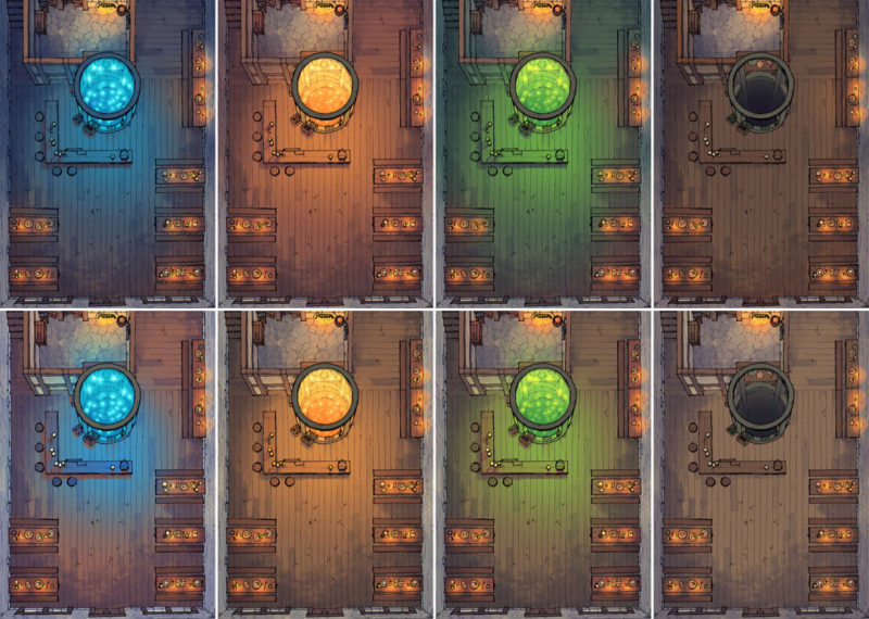 The Shanty tavern map variants - Extended