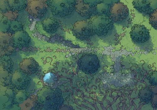 Big Forest - Clear - Day - 44x32