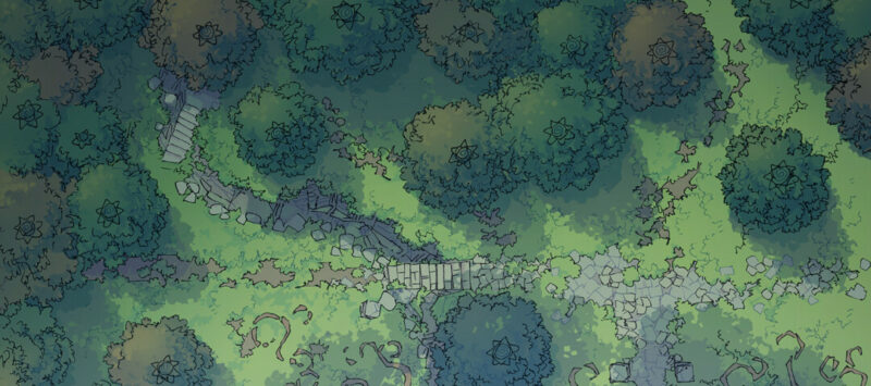 Fairy Glade battle map - Banner