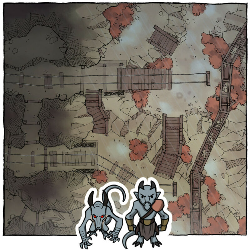 Mt.Ottermack adventure setting - Preview