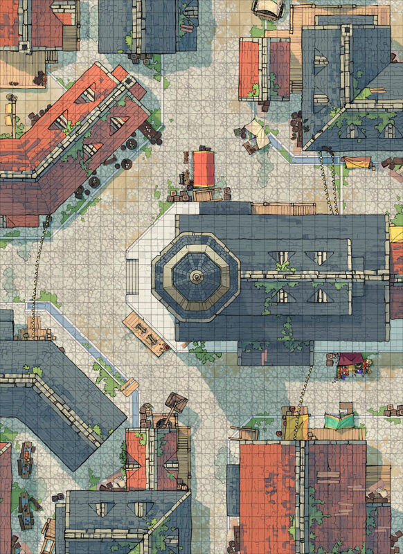 Medieval City Center - Medium Preview