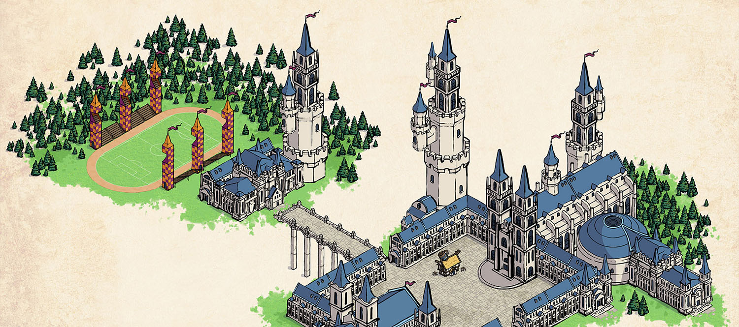 HOGWARTS A COMPLETE GUIDE TO THE WIZARDING SCHOOL GROUNDS visual data 4