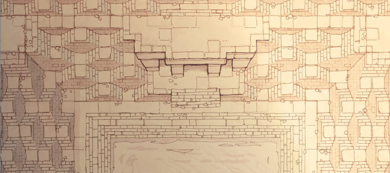 Arena of Earth battle map - Banner - Large