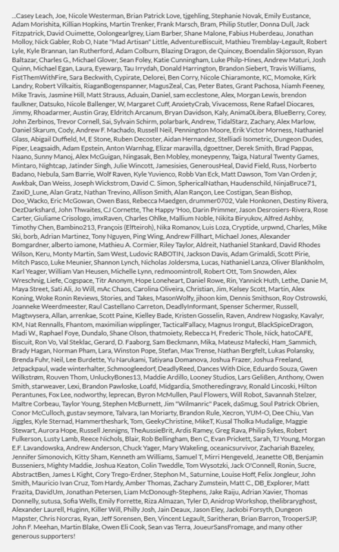 November 2022 Patron Credits Pt.1.2