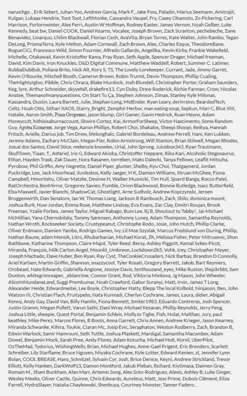 Patreon Supporters - January 2023 - 1.1