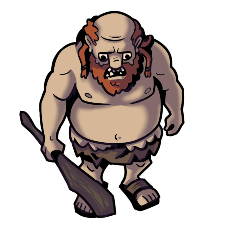 Hill Giant Monster Token