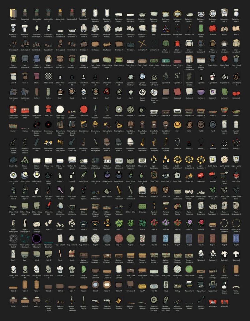 1920s Misc. Map Assets - Comprehensive Preview 2
