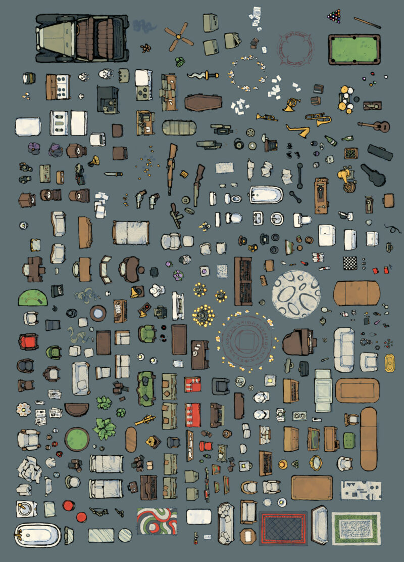 1920s Misc. Map Assets - Comprehensive Preview