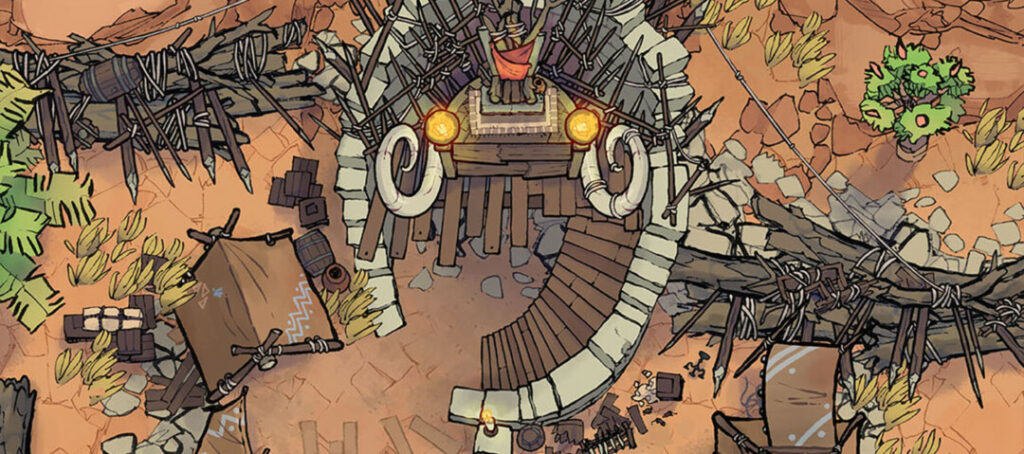 The Goblin Camp Battle Map | 2-Minute Tabletop