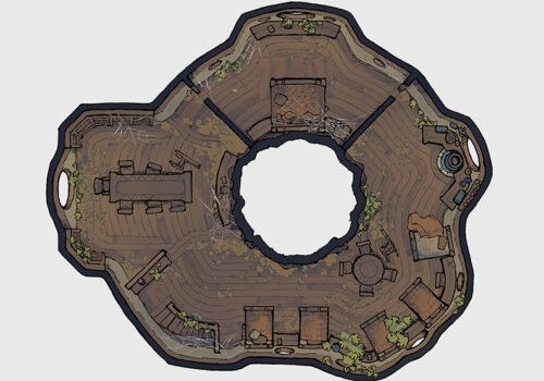 The Tree House Pack | Maps & Assets by 2-Minute Tabletop