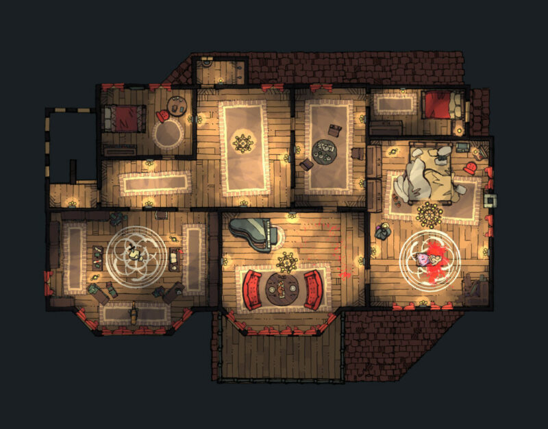 Octavius' Mansion - Second Floor - Large Preview